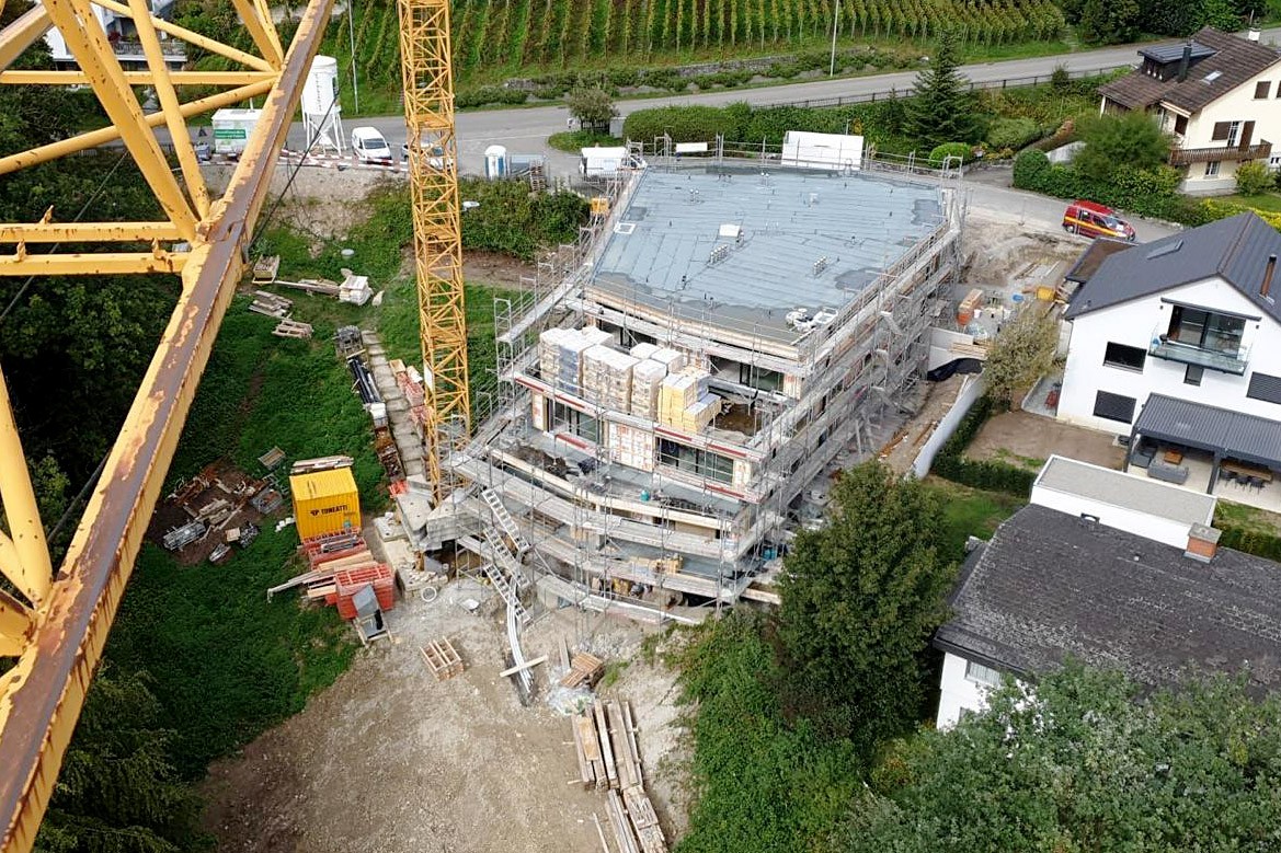 Drohnenaufnahme MFH Torlen