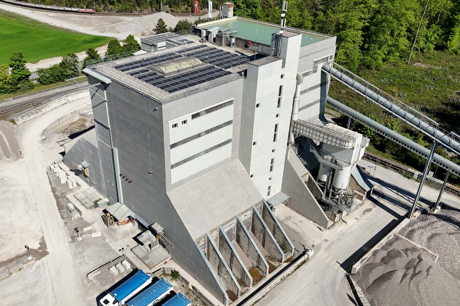 Gebäudeinstandsetzung Kieswerk und Bahnverlad in Hüntwangen