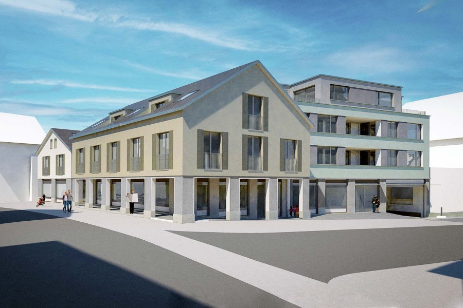 Überbauung Zentrum Hochstrasse in Pfäffikon