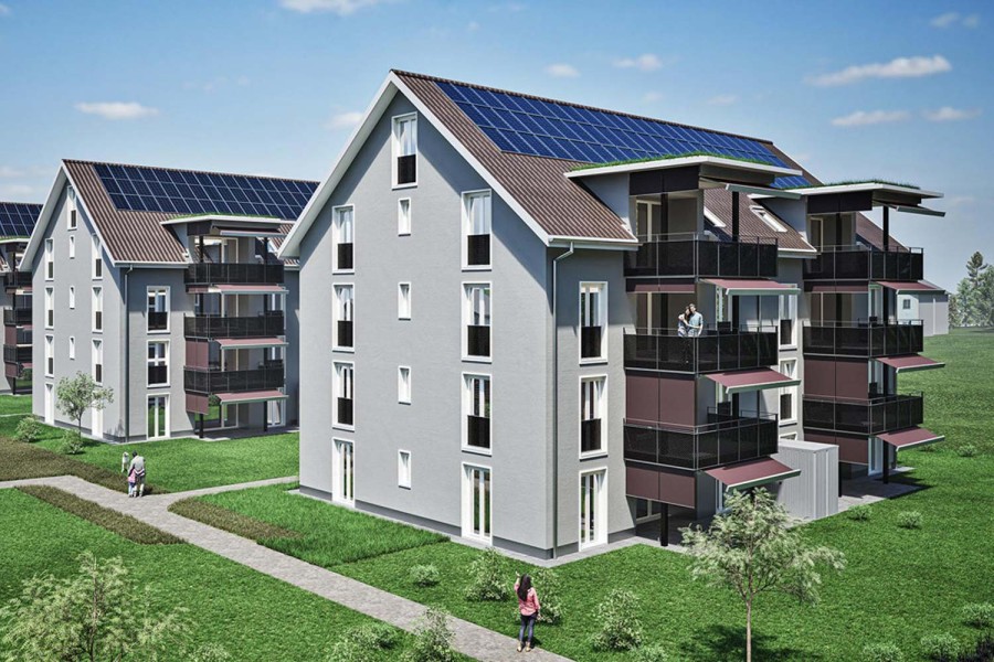 Wohnüberbauung «Oberzelg» in Saland